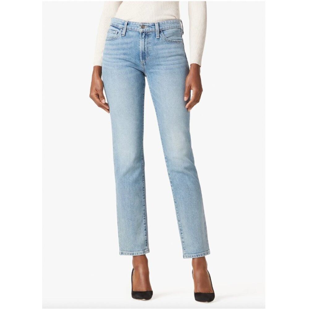 Joe's The Lara Mid Rise Cigarette Ankle Jeans